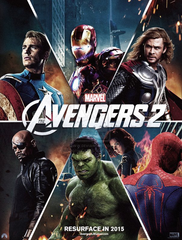 Avengers-2-Spiderman-poster