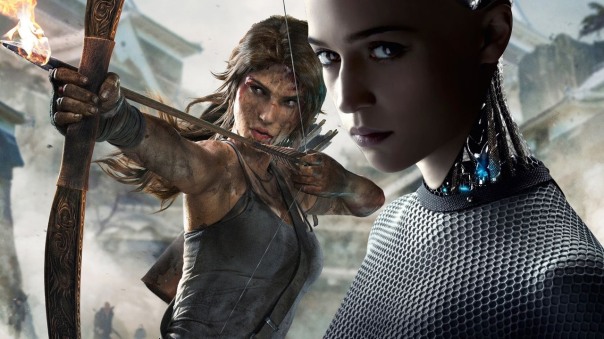 Tomb Raider: A Origem  Alicia Vikander se aventura pela floresta